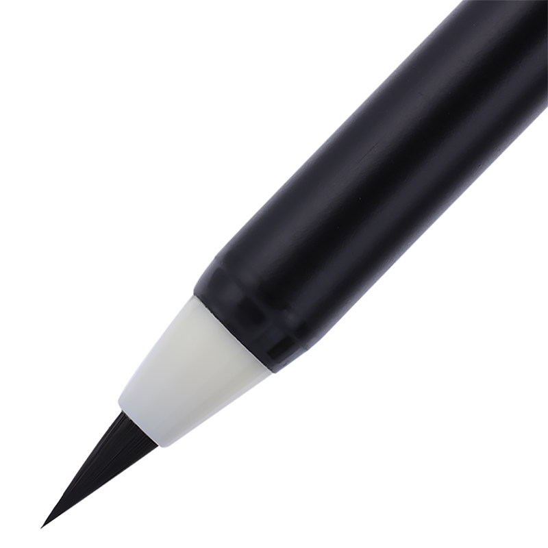 得力deli）6589小楷毛笔软笔式毛笔练字笔无需蘸墨毛笔初学者书法用品 黑色