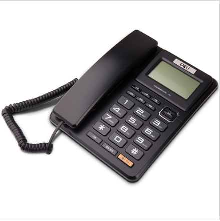 得力（deli） 得力电话机773 商务电话 办公家用 固定电话座机 免提通话