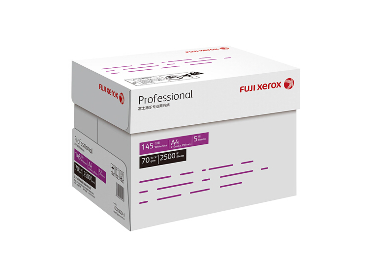 富士施乐（Fuji Xerox）专业Professional 70g A4复印纸 500张/包 5包/箱（2500张)