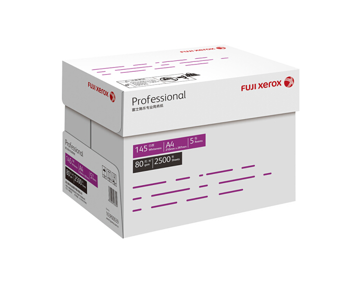 富士施乐（Fuji Xerox）专业商务纸 Professional 80g A4 500张/包 5包/箱