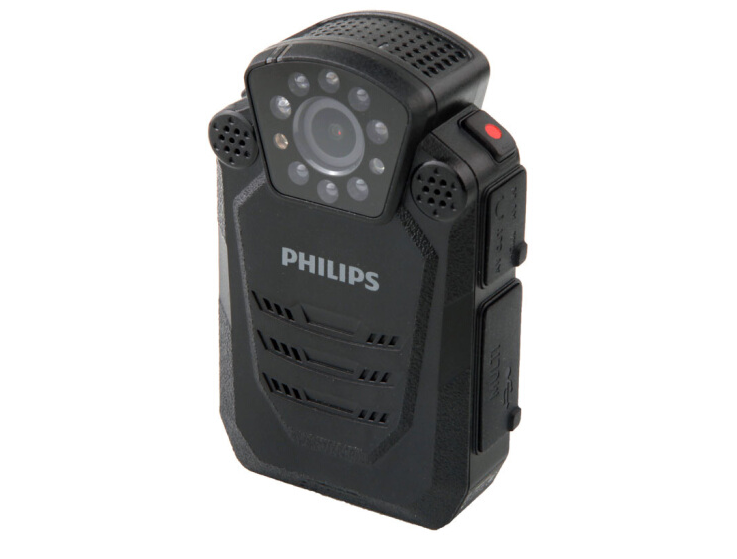 飞利浦（PHILIPS）VTR8200 执法取证 便携音视频 执法记录仪 1296P高清红外广角夜视摄像机64G 