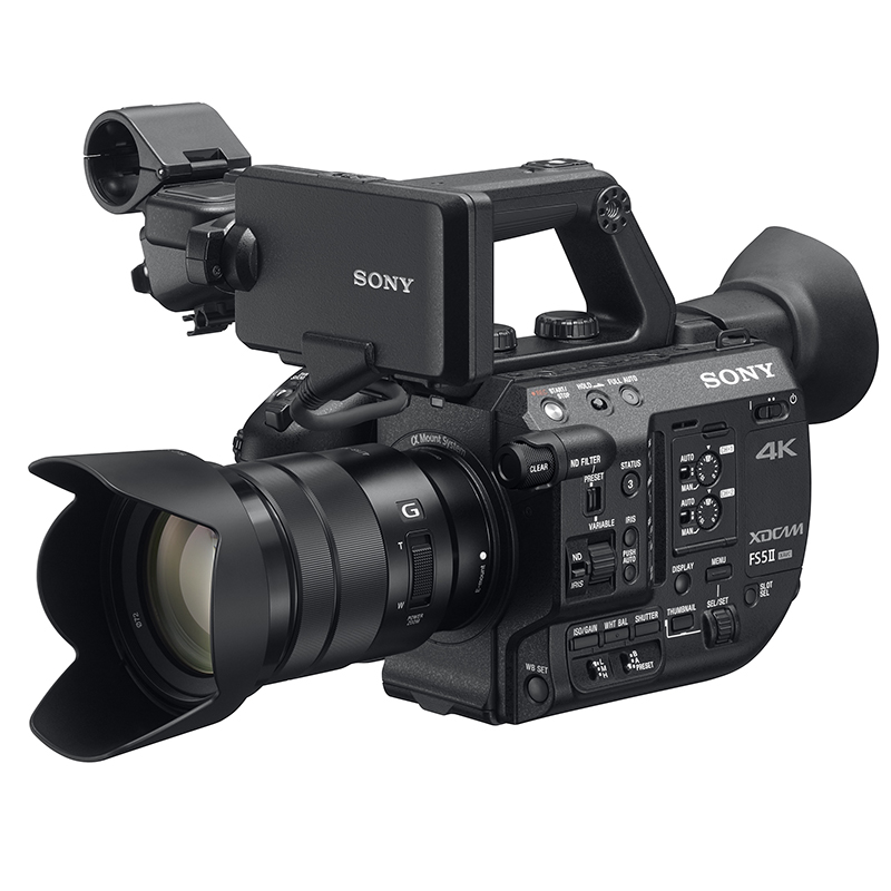 索尼（SONY）PXW-FS5M2K(含18-105镜头)专业摄像机 专业数码4K便携式摄