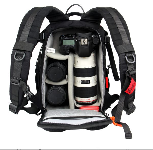 锐玛（EIRMAI）D2310升级款开拓者系列小号 单反相机摄影包双肩包 数码相机包 防盗