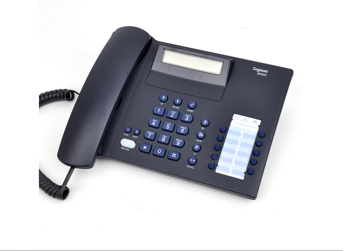 集怡嘉(Gigaset)原西门子 电话机2025C家用商务办公电话固话免电池一键拨号电话机