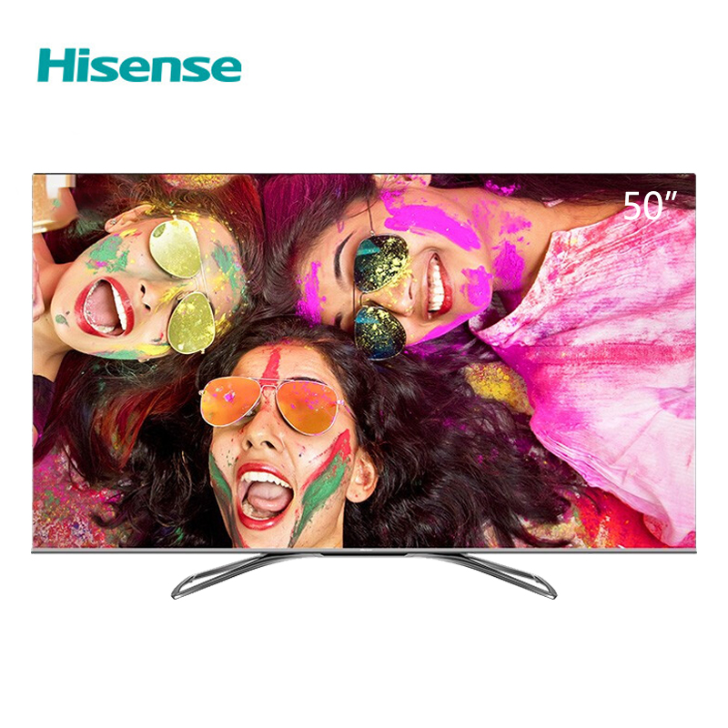 海信（Hisense）HZ50U7E 50英寸 4K超高清 ULED超画质 全面屏AI智能液晶电视(一价全包)