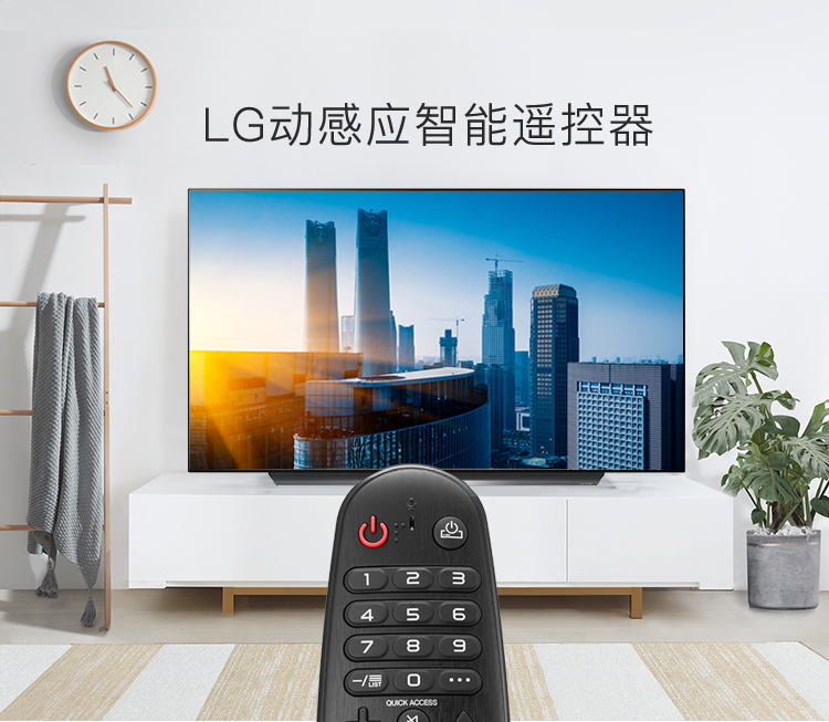 LG OLED65C9PCA 护眼OLED 丰富教育资源 超薄全面屏 杜比视界 HDMI2