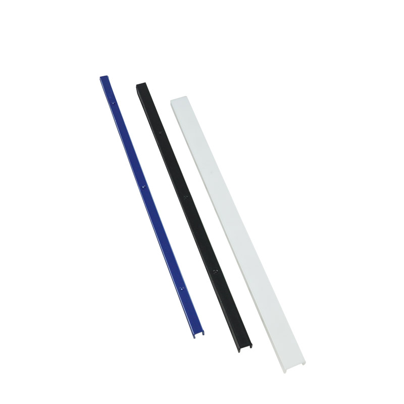 优玛仕7.5mm塑料夹条十齿夹条文本合同PVC夹条装订耗材配件蓝