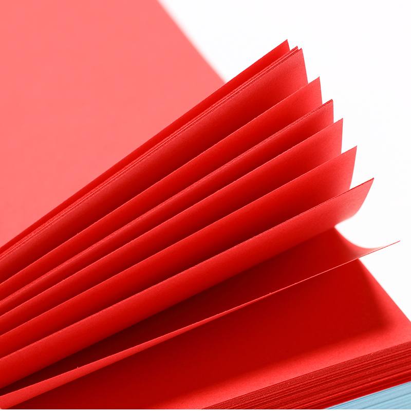 齐心 C5984-24大红  彩色多功能复印纸 A4 80克 24包/件