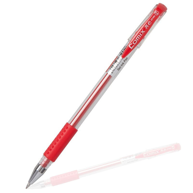 齐心 GP306 通用中性笔 匹配笔芯R980红色