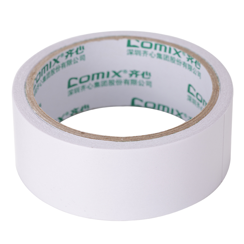 齐心（Comix） 高粘性棉纸双面胶带 36mm10y 8卷装 白 MJT3610
