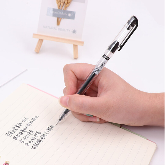 东亚（DONG-A）0.5mm中性笔考试签字笔 针嘴式水笔办公财务笔学生用品My-gel 