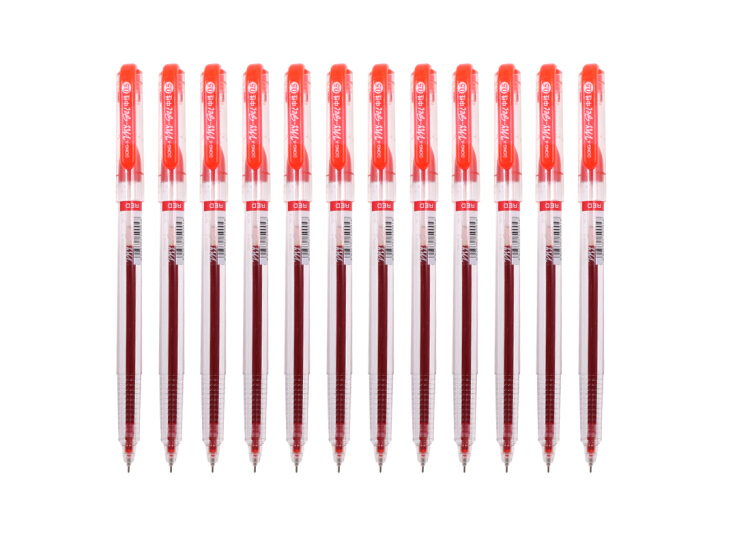 东亚（DONG-A）0.5mm中性笔签字笔 My-gel 12支/盒 MG05-31 红色