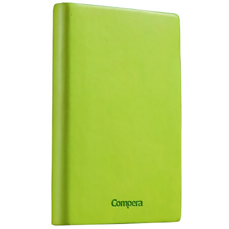 齐心 C8022 Compera 皮面笔记本 A5 154张 绿色