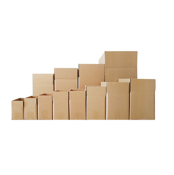 纸箱定制包装纸盒子快递打包搬家箱子3层5层特硬1-6-12号 三层特硬 1号(530mmx290mmx370mm)