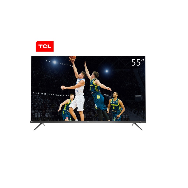 TCL 55P8 55英寸液晶电视机 4k超高清 超薄 全面屏 人工智能 智慧屏 8米免遥