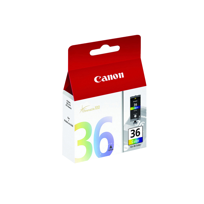 佳能（Canon）CLI-36C 彩色墨盒（适用iP110/iP100）