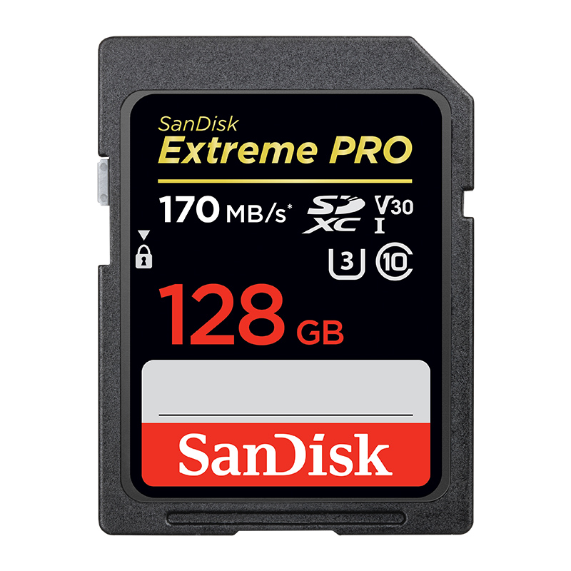 闪迪（SanDisk）128GB SD存储卡 U3 C10 V30 4K至尊超极速版数码相机内存卡