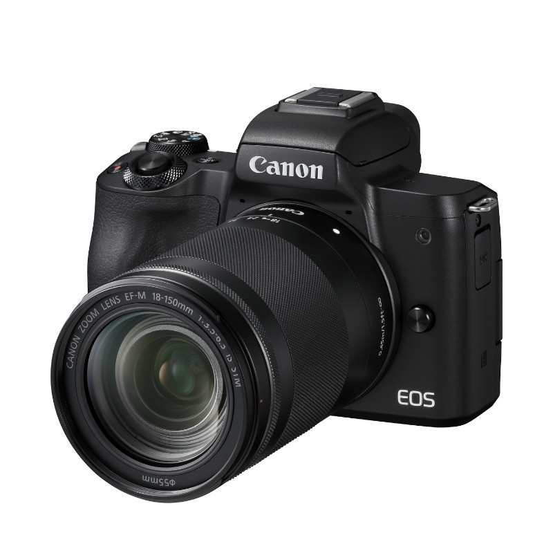 佳能（Canon）EOS M50 微单相机 数码相机 微单套机 黑色（18-150 微单镜头）