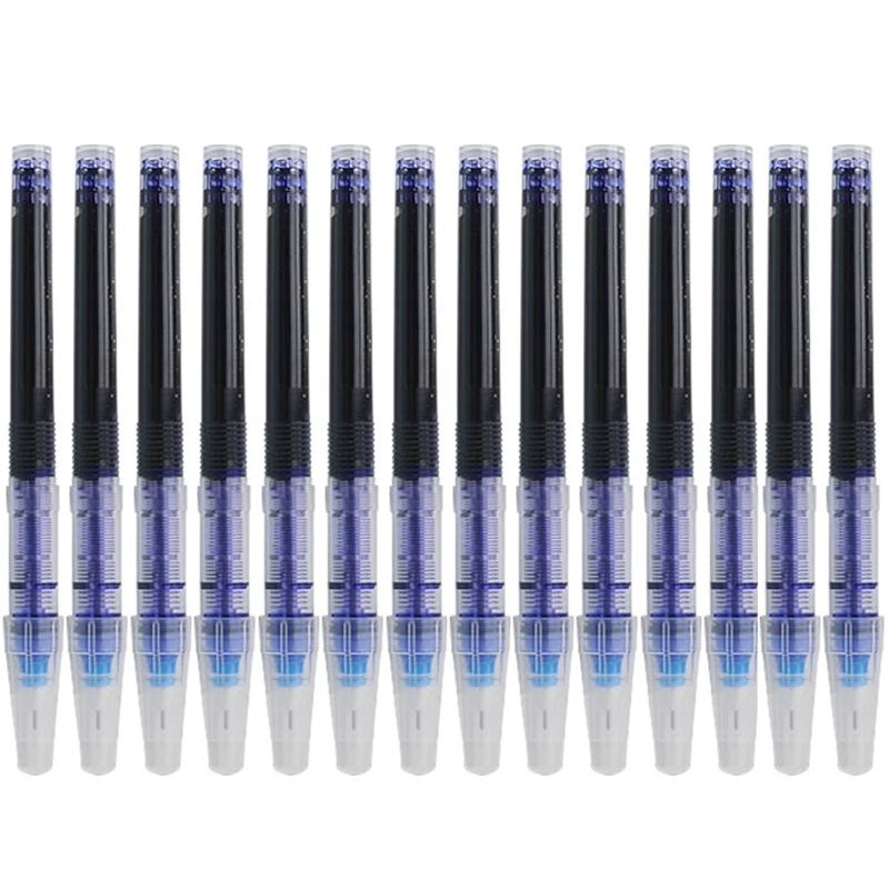 白雪(snowhite)N05直液式走珠笔替芯大容量笔芯x系列通用墨囊全针管蓝色20支