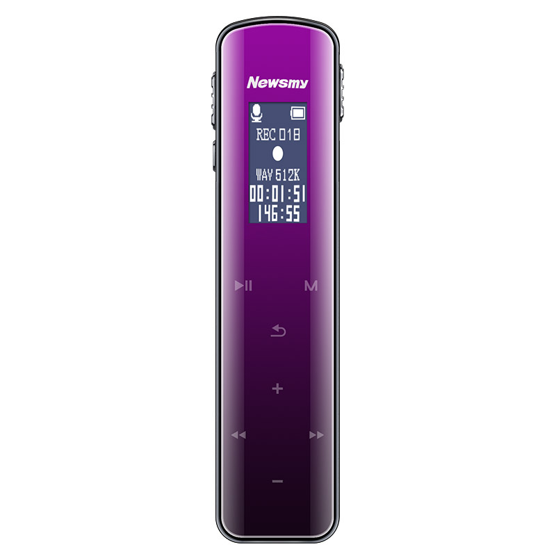 纽曼（Newsmy） V29 录音笔  16G 渐变紫