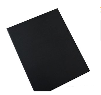 远生US-10115P 纸制品文件夹 PVC封面 A4 长强力夹 黑色