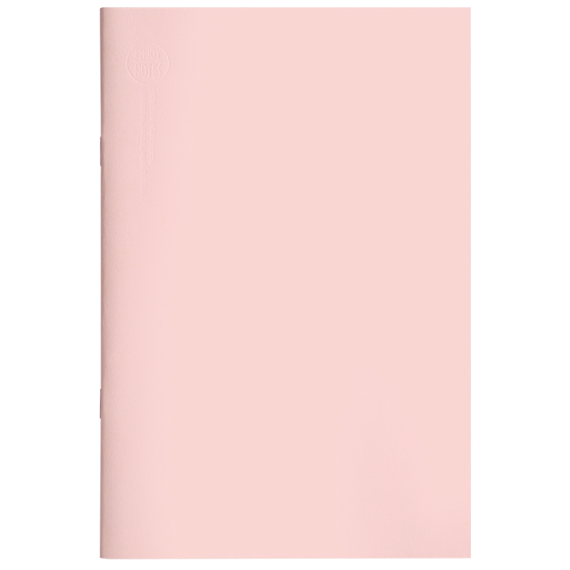 广博(GuangBo)30张A5笔记本子软抄本办公文具 粉色单本装KGR21008
