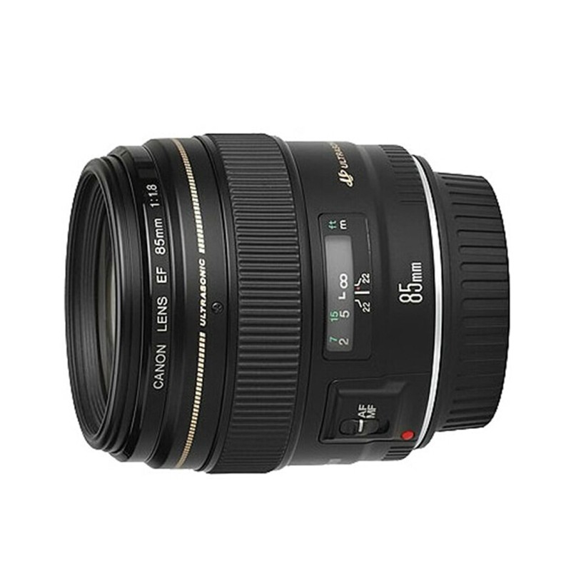 佳能（Canon）EF 85mm f/1.8 USM 单反镜头 远摄定焦镜头