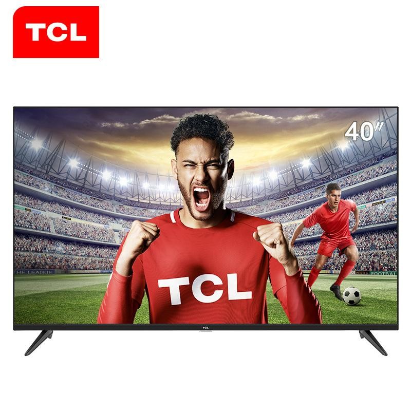 TCL 40A160 40寸经典蓝光电视 超窄边薄型设计（黑色）