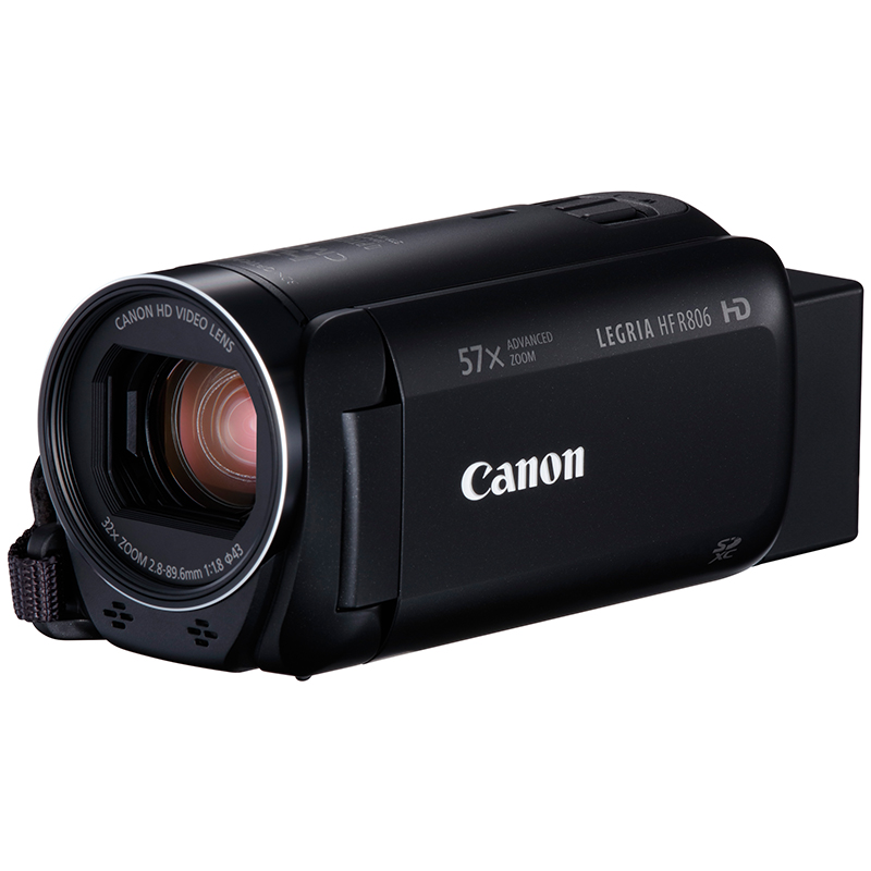 佳能（Canon）HF R806 摄像机 黑色（高清数码摄像机 家用专业DV 录像机 57