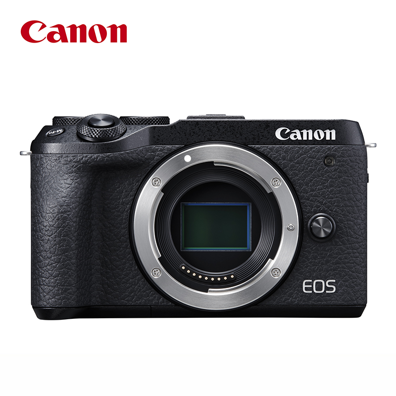 佳能（Canon）EOS M6 Mark II M62 黑色机身 微单相机 数码相机 Vl