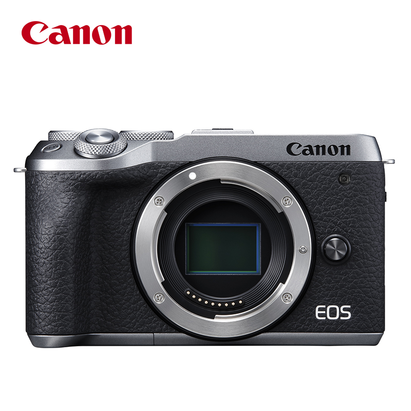 佳能（Canon）EOS M6 Mark II M62 银色机身 微单相机 数码相机 Vl