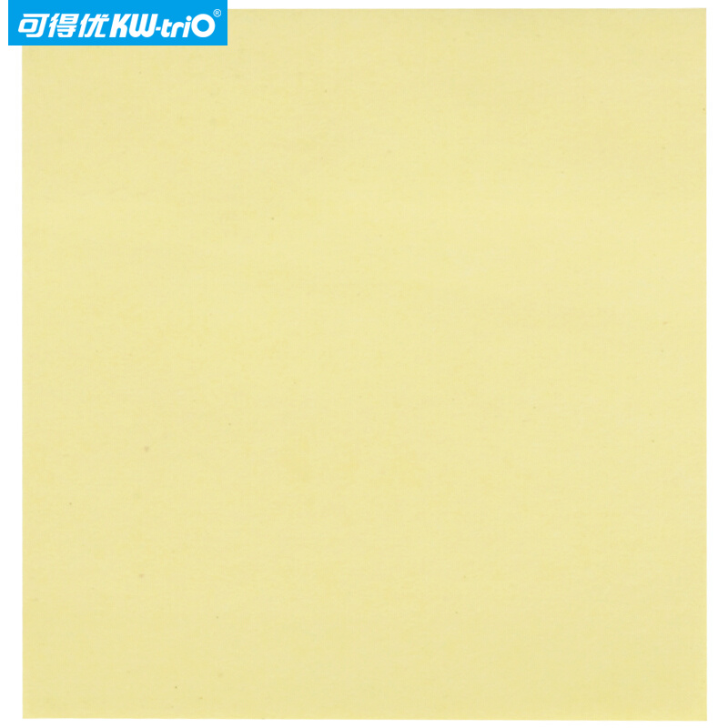 可得优可多贴便条纸 黄纸（3x3）x1 KT-06