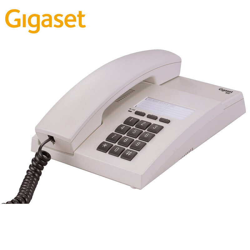 集怡嘉(Gigaset)原西门子品牌 电话机座机 固定电话 办公家用 免电池 桌墙两用可壁