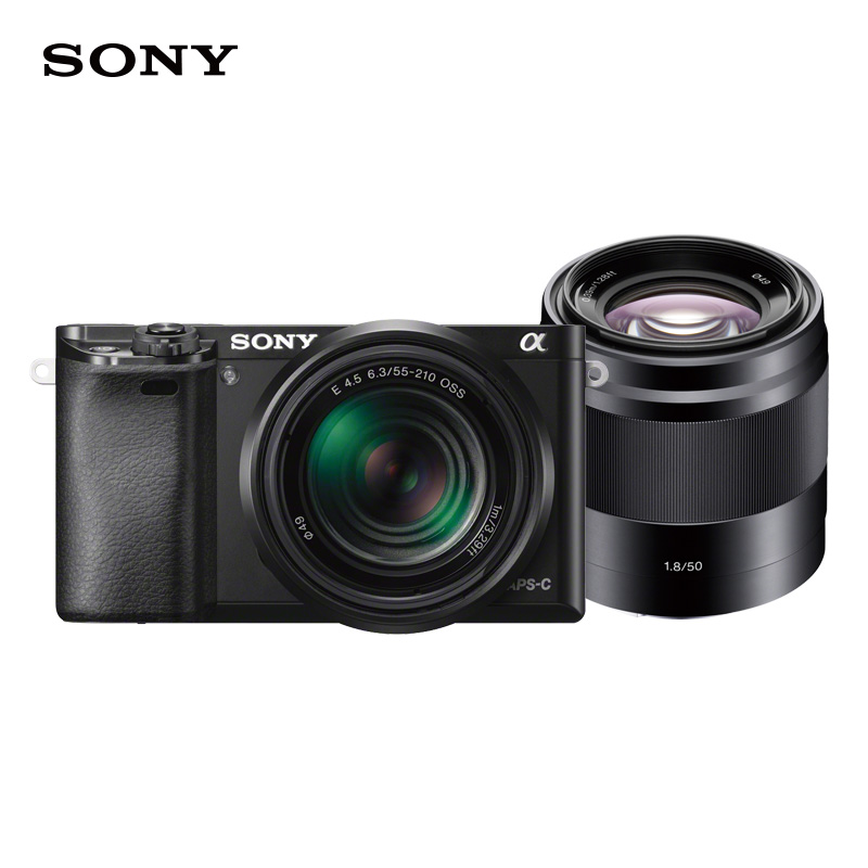 索尼（SONY） Alpha 6000 APS-C画幅微单数码相机 SELP1650+SE