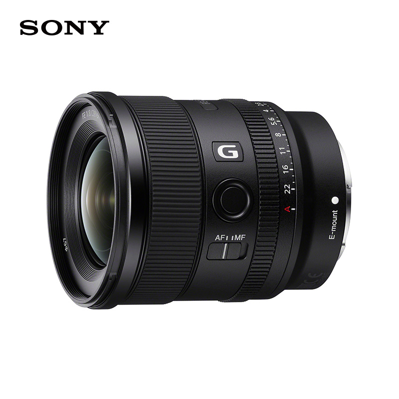 索尼（SONY）FE 20mm F1.8 G 全画幅大光圈超广角定焦G镜头(SEL20F1
