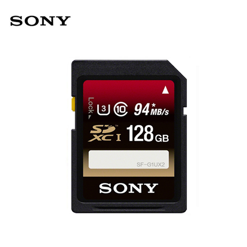 索尼（SONY）128G存储卡 SF-G1UX2 SDXC UHS-I内存卡/SD卡 94