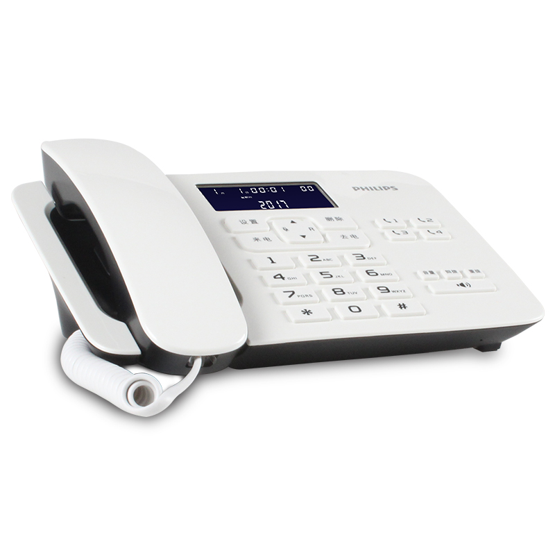 飞利浦（PHILIPS）CORD492 有绳电话机 来电显示电话机/家用座机/商务办公座机