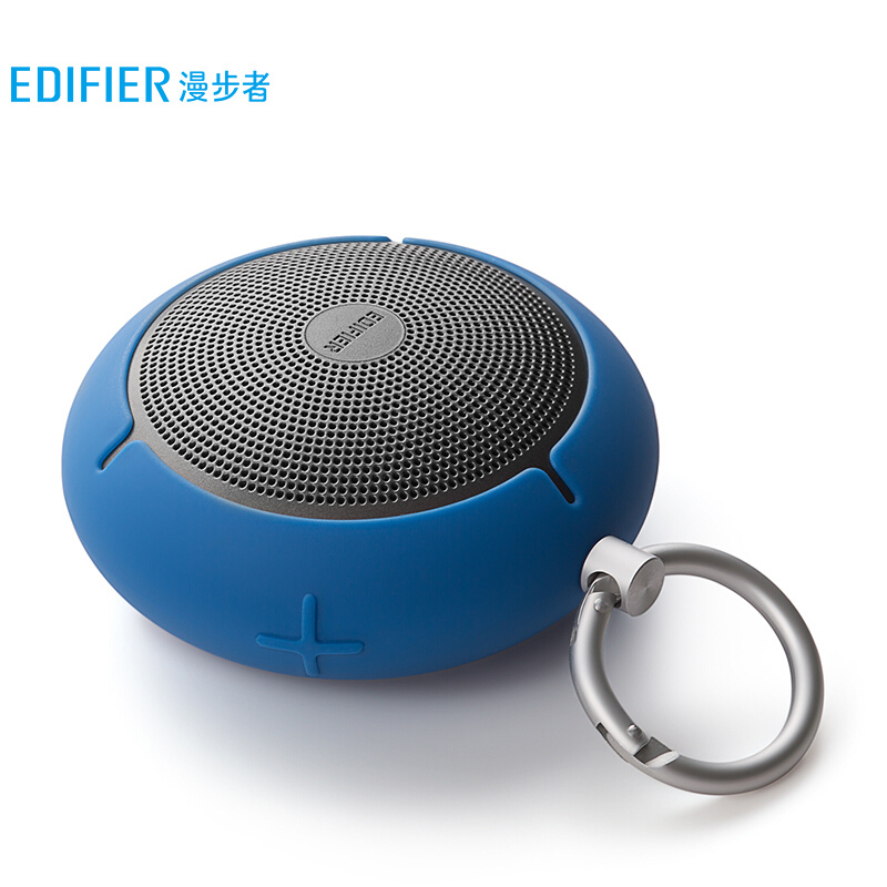 漫步者（EDIFIER）M100 迷你型蓝牙音箱 三防户外音箱 便携插卡音响 蓝色