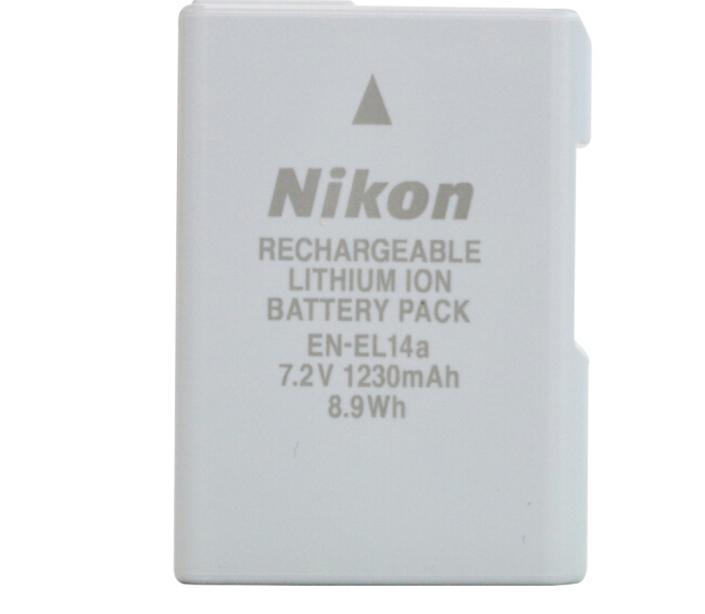 尼康（Nikon）EN-EL14a原装锂电池 单反D3100、3200、3300、5100通用