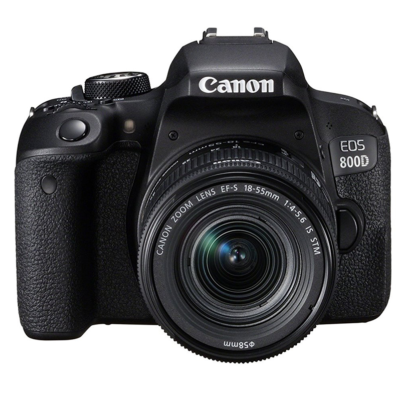 佳能EOS 800D/800d 相机 单反相机 数码照相机 套机 搭配18-135镜头256G套装