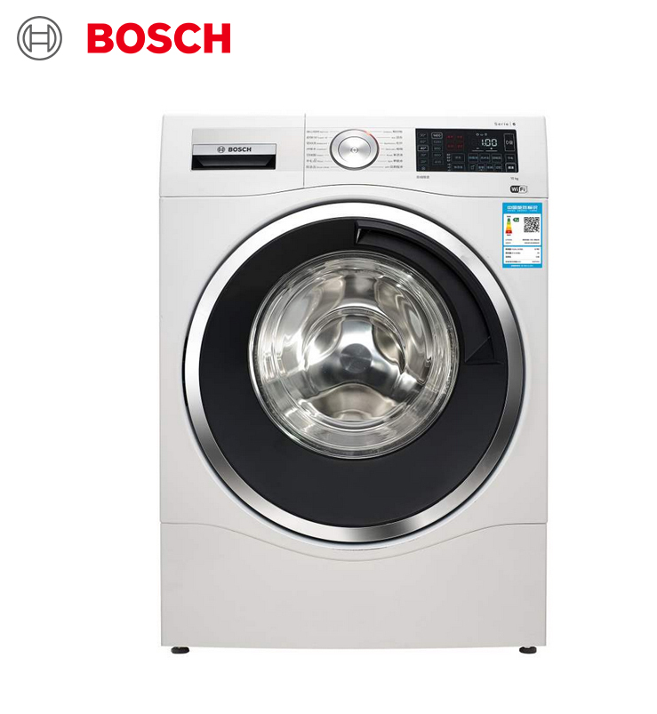 博世（BOSCH） 10公斤智能变频 滚筒洗衣机 静音 除菌 特渍洗 家居互联 白色 XQ