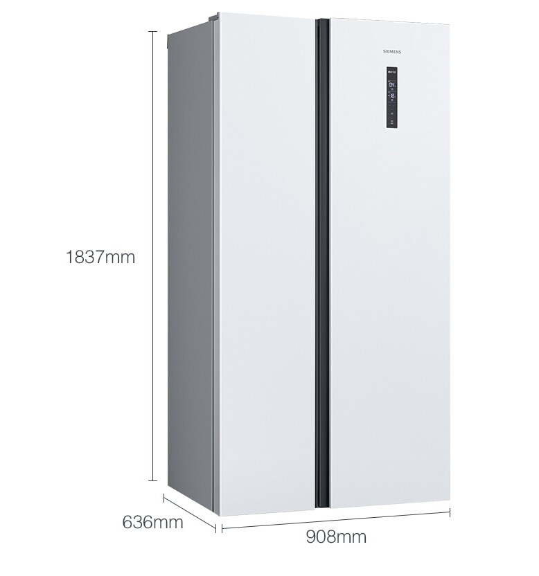 西门子(SIEMENS) 家庭版502升变频无霜冰箱+10kg变频洗衣机+9kg除菌干衣机