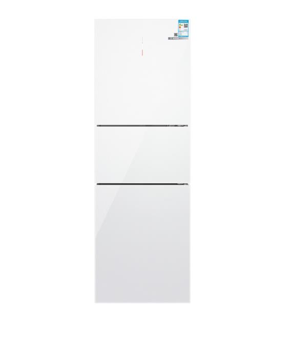 博世 BCD-274W(KGU28S225C)白 274L三门冰箱 玻璃门零度保鲜混冷无霜