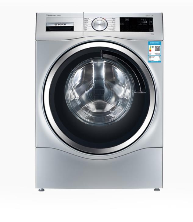 博世（Bosch）WGC344B80W 银色 9公斤变频家用活氧除菌全自动滚筒洗衣机 空气