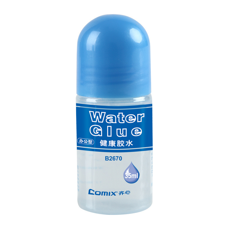 齐心 B2670 健康胶水(35ml 小号) 透明（单位：瓶）