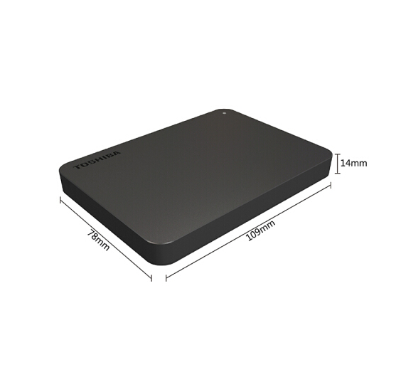 东芝(TOSHIBA) 1TB 移动硬盘 新小黑A3 USB3.0 2.5英寸 （单位：个