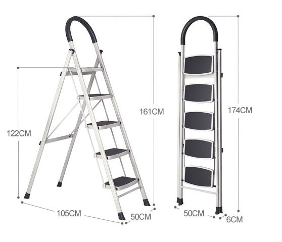 国产 梯子 家用折叠 五步梯 扶梯爬梯 AP-1265（单位：个）