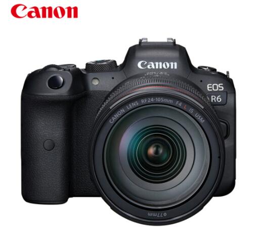 佳能 EOS R6 全画幅微单数码相机套机（含RF24-105mmF4L-IS USM镜头
