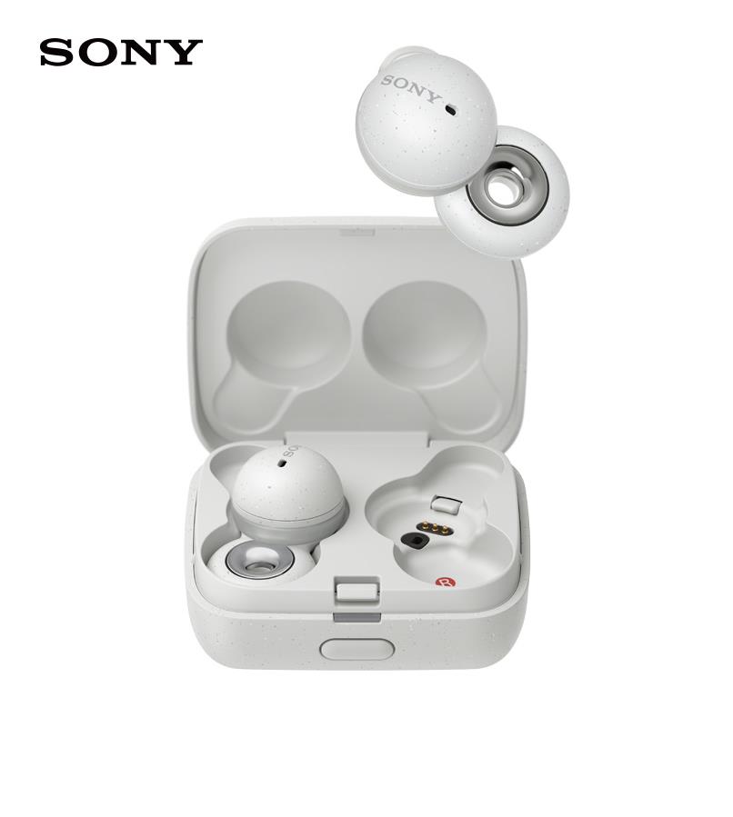 索尼（SONY）LinkBuds S 舒适入耳 真无线降噪耳机 蓝牙5.2 白色 WF-L