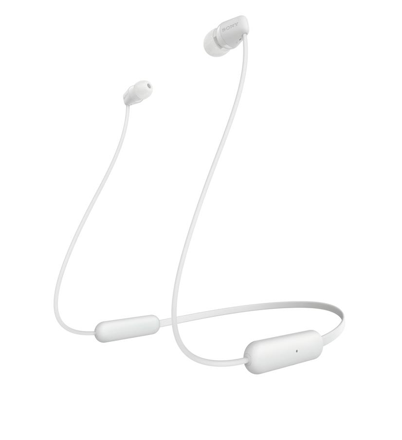 索尼（SONY） WI-C200 颈挂入耳式蓝牙耳机 白色